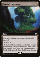 Myriad Landscape (Extended Art) (CMR-706) [Commander Legends] Foil