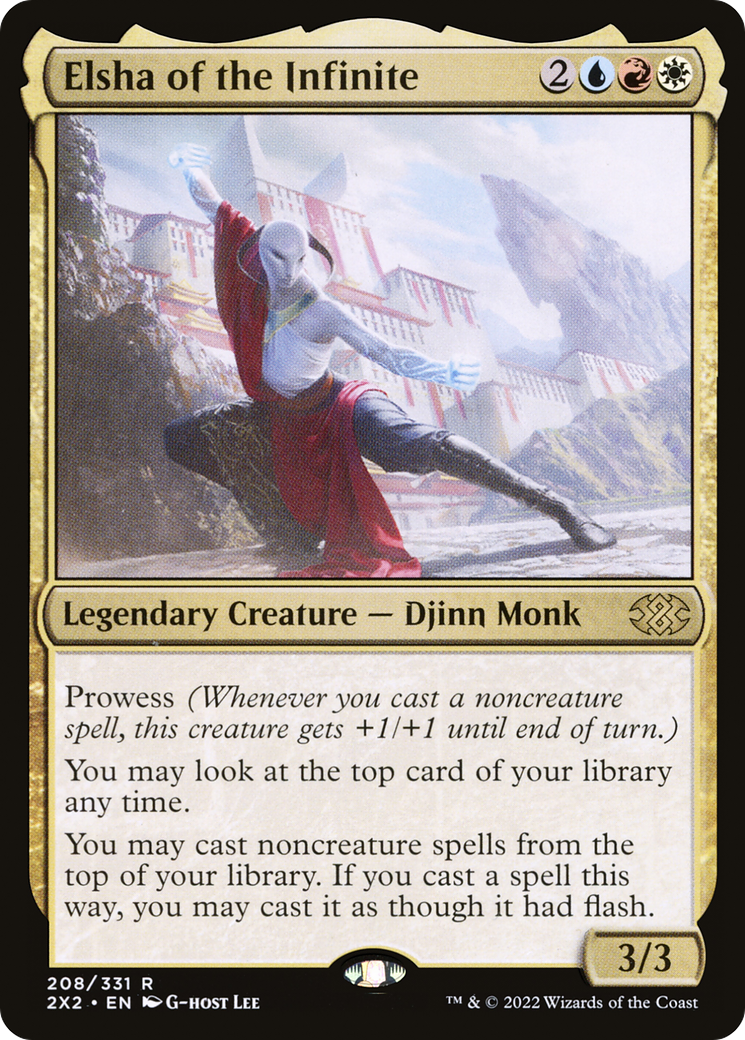 Elsha of the Infinite (2X2-208) [Double Masters 2022]