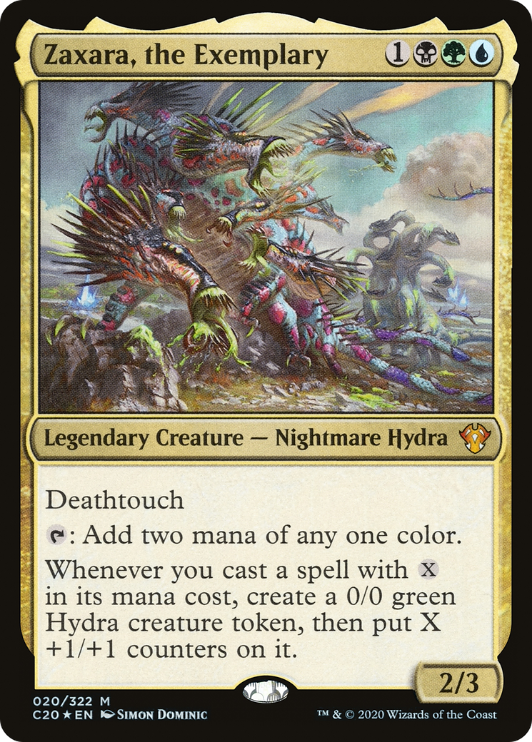 Zaxara, the Exemplary (C20-020) [Commander 2020]