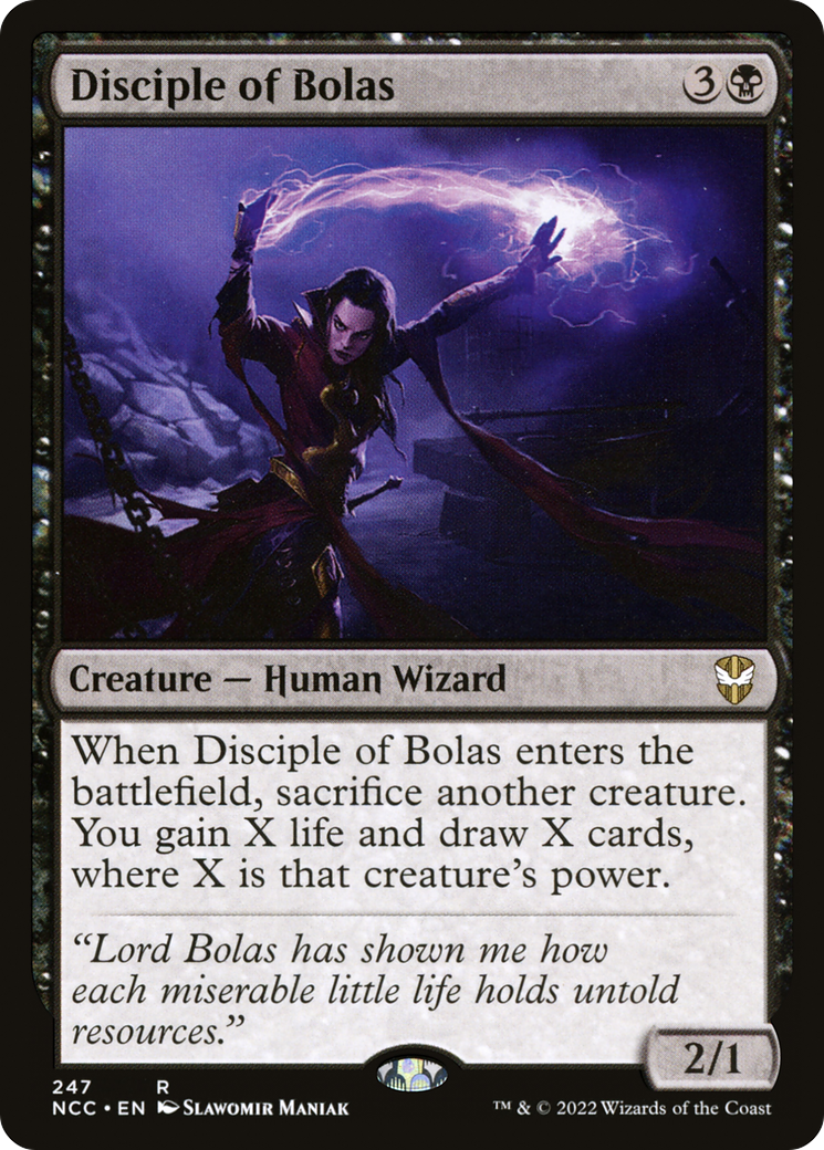 Disciple of Bolas (NCC-247) [New Capenna Commander]