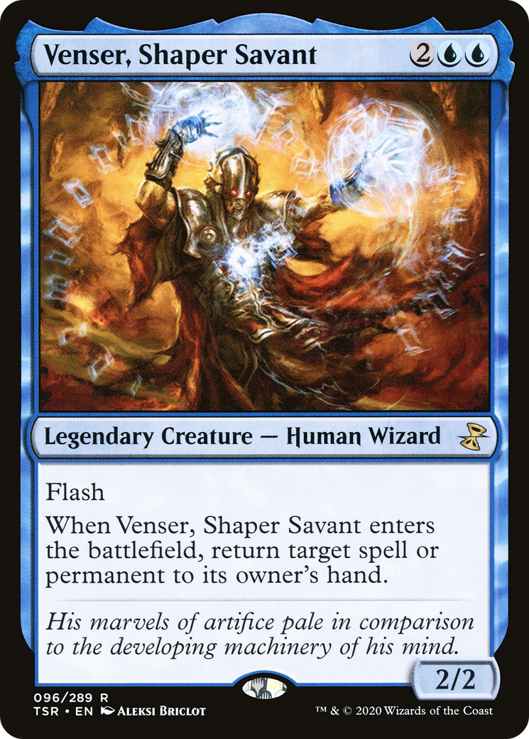 Venser, Shaper Savant (TSR-096) [Time Spiral Remastered]