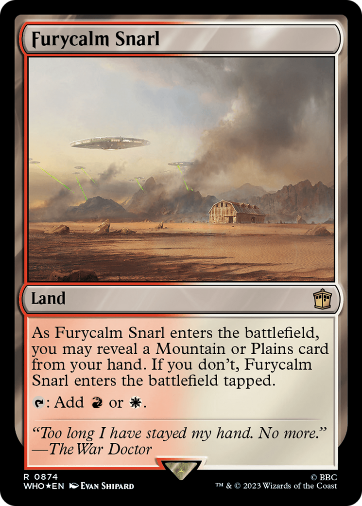Furycalm Snarl (WHO-874) [Doctor Who] Foil
