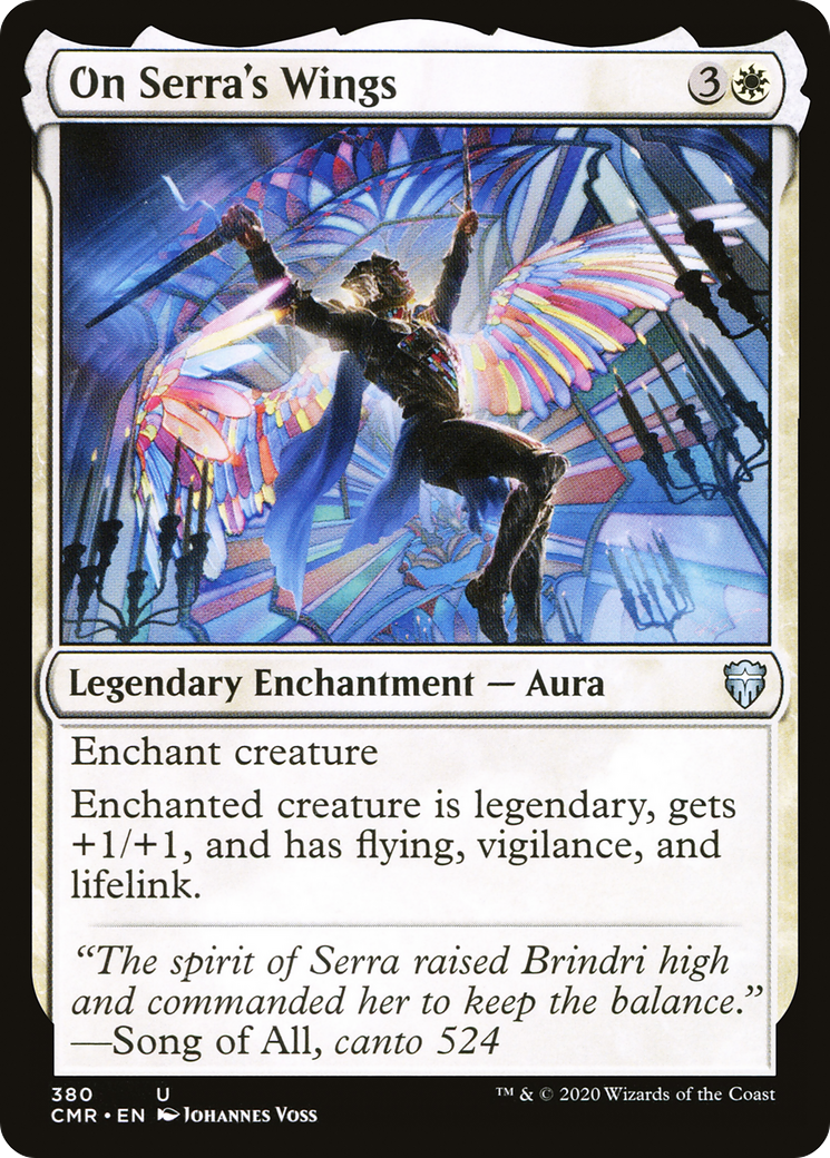 On Serra's Wings (CMR-380) [Commander Legends]