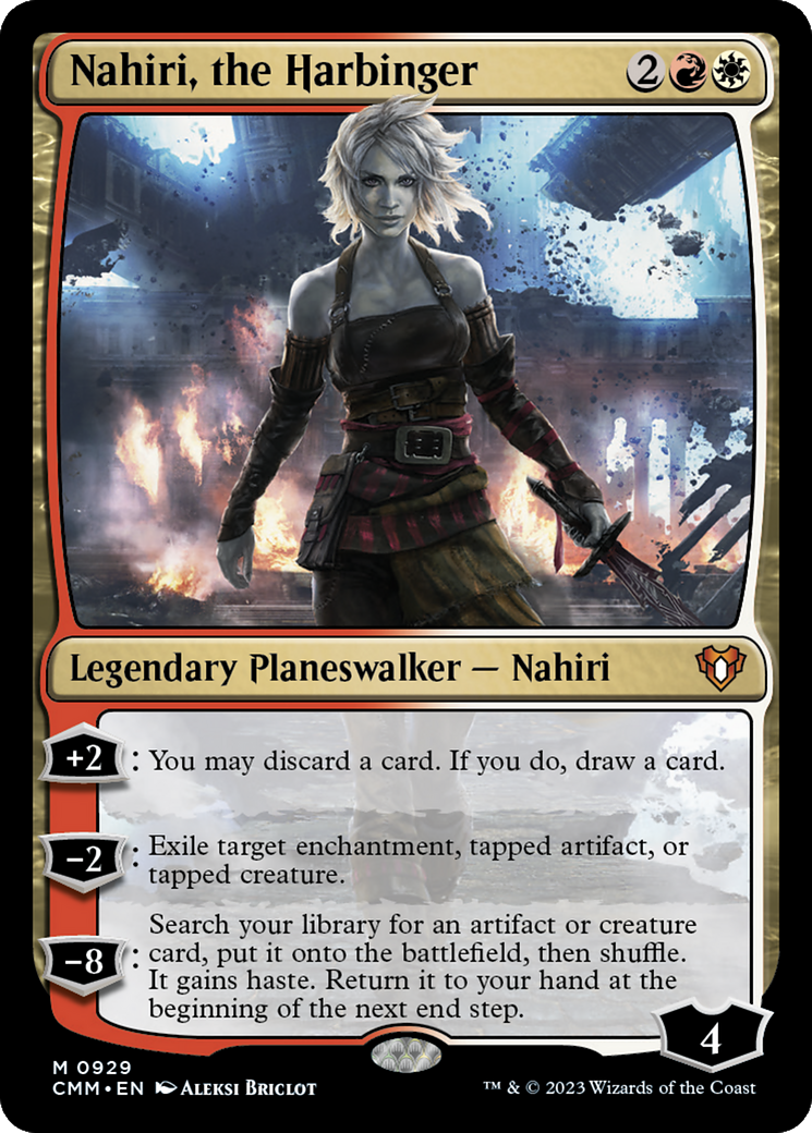 Nahiri, the Harbinger (CMM-929) [Commander Masters]