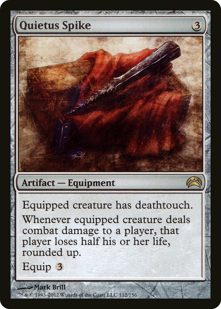 Quietus Spike (PC2-112) [Planechase 2012]