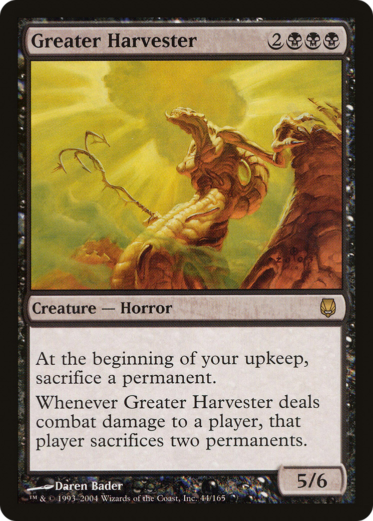 Greater Harvester (DST-044) [Darksteel]