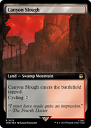 Canyon Slough (Extended Art) (Surge Foil) (WHO-1073) [Doctor Who] Foil