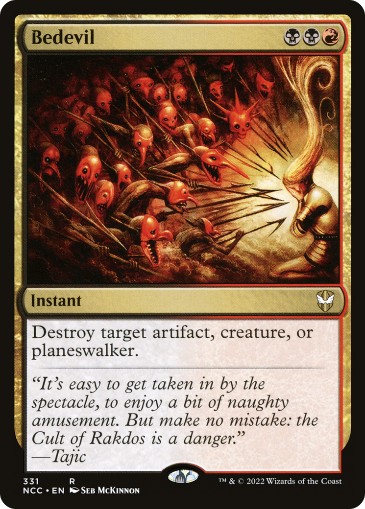 Bedevil (NCC-331) [New Capenna Commander]