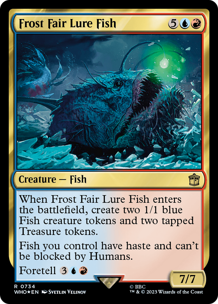 Frost Fair Lure Fish (WHO-734) [Doctor Who] Foil