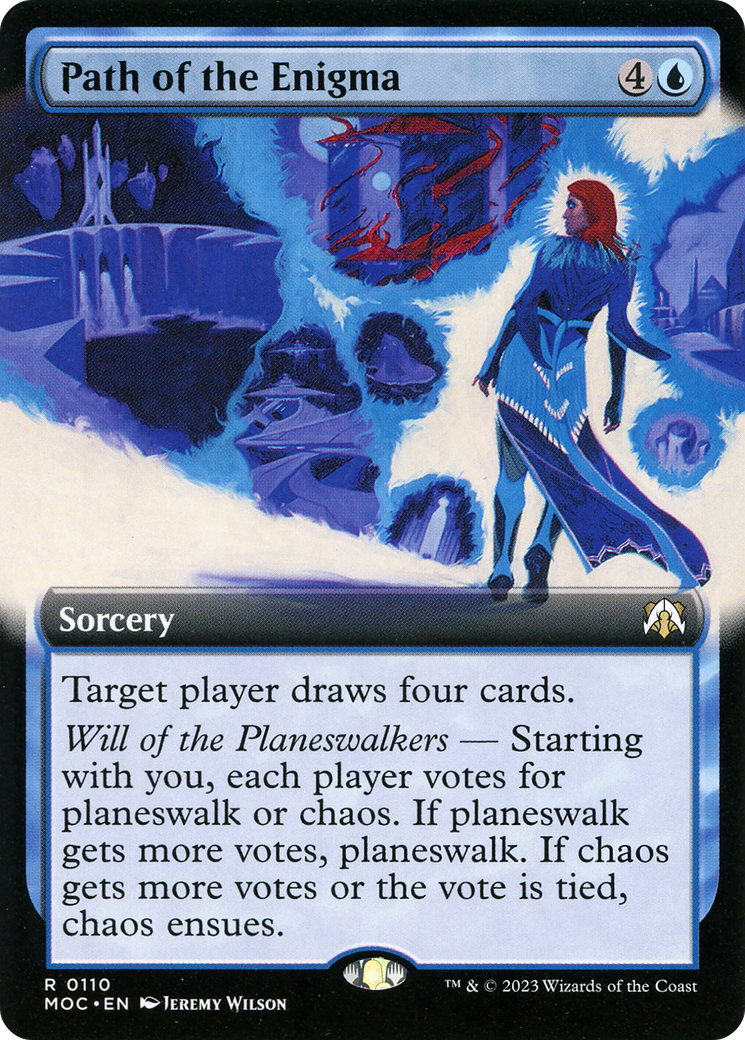 Path of the Enigma (MOC-110) [March of the Machine Commander]: (Extended Art)