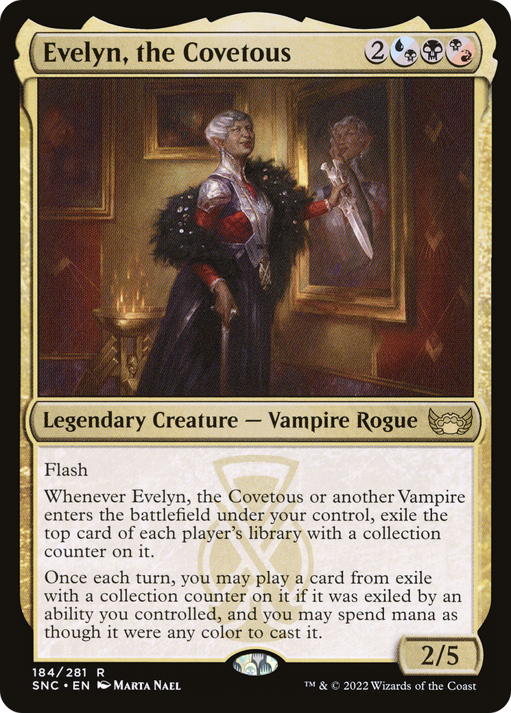 Evelyn, the Covetous (SNC-184) [Streets of New Capenna]