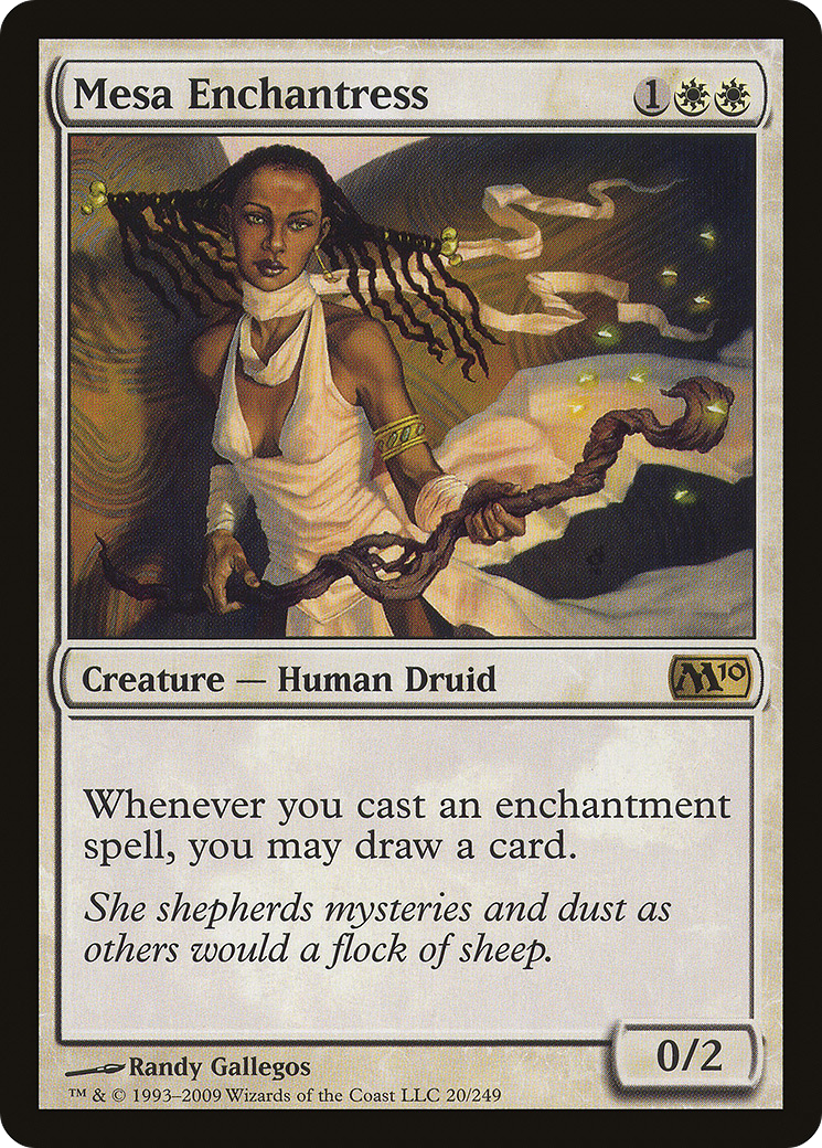 Mesa Enchantress (M10-020) [Magic 2010]