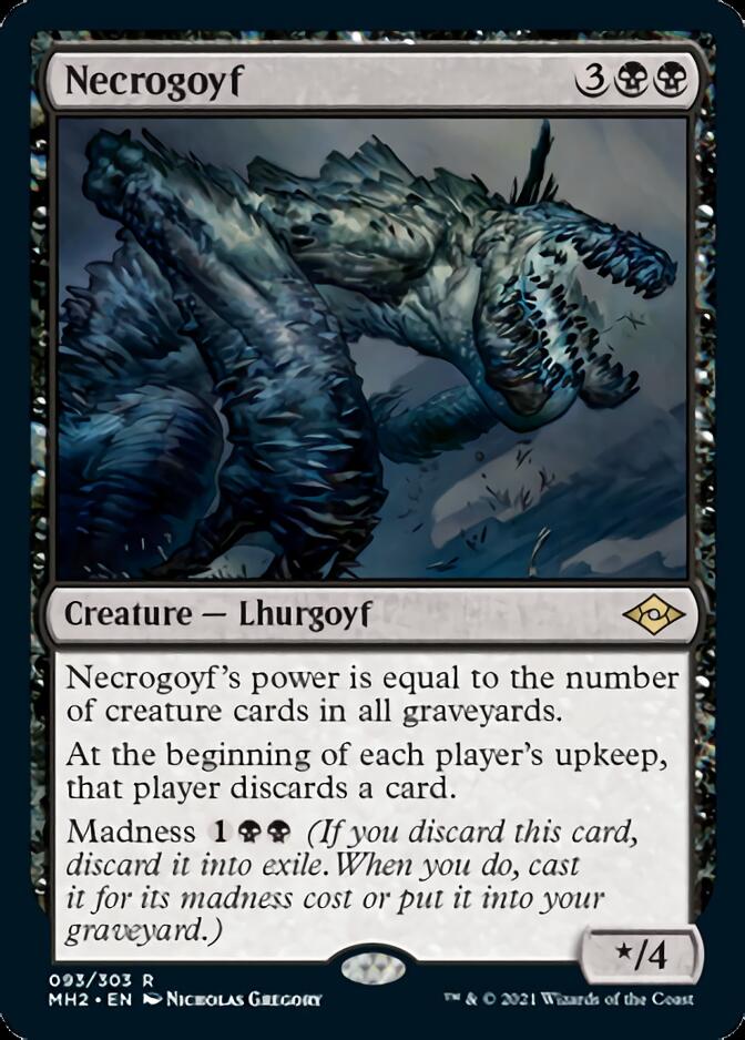 Necrogoyf (MH2-093) [Modern Horizons 2] Foil