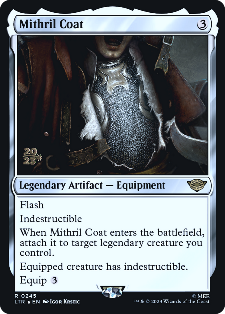 Mithril Coat (PRE-245) [Tales of Middle-earth Promos] Foil