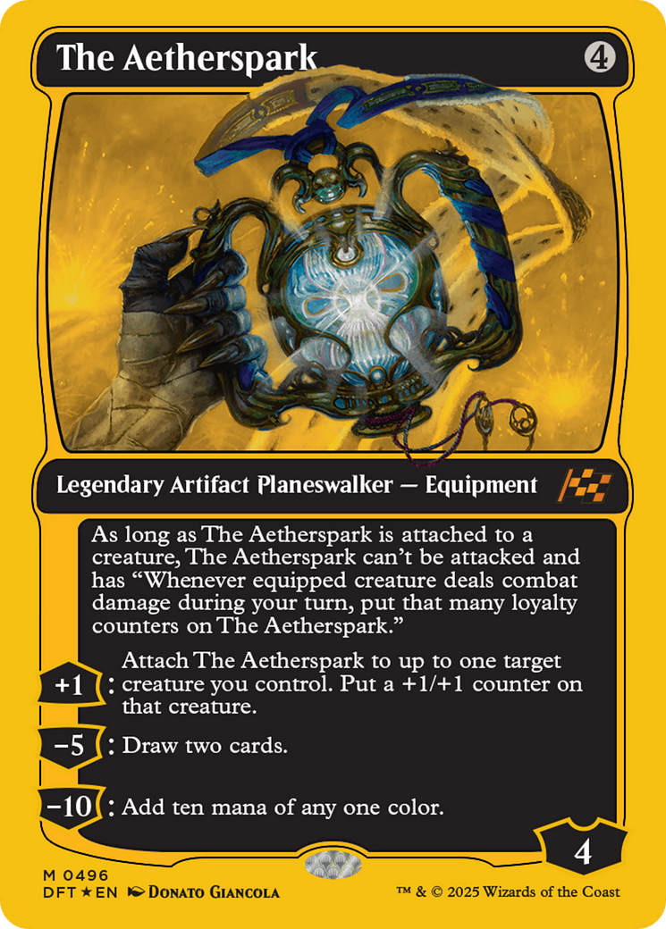 The Aetherspark (DFT-496) [Aetherdrift] Foil
