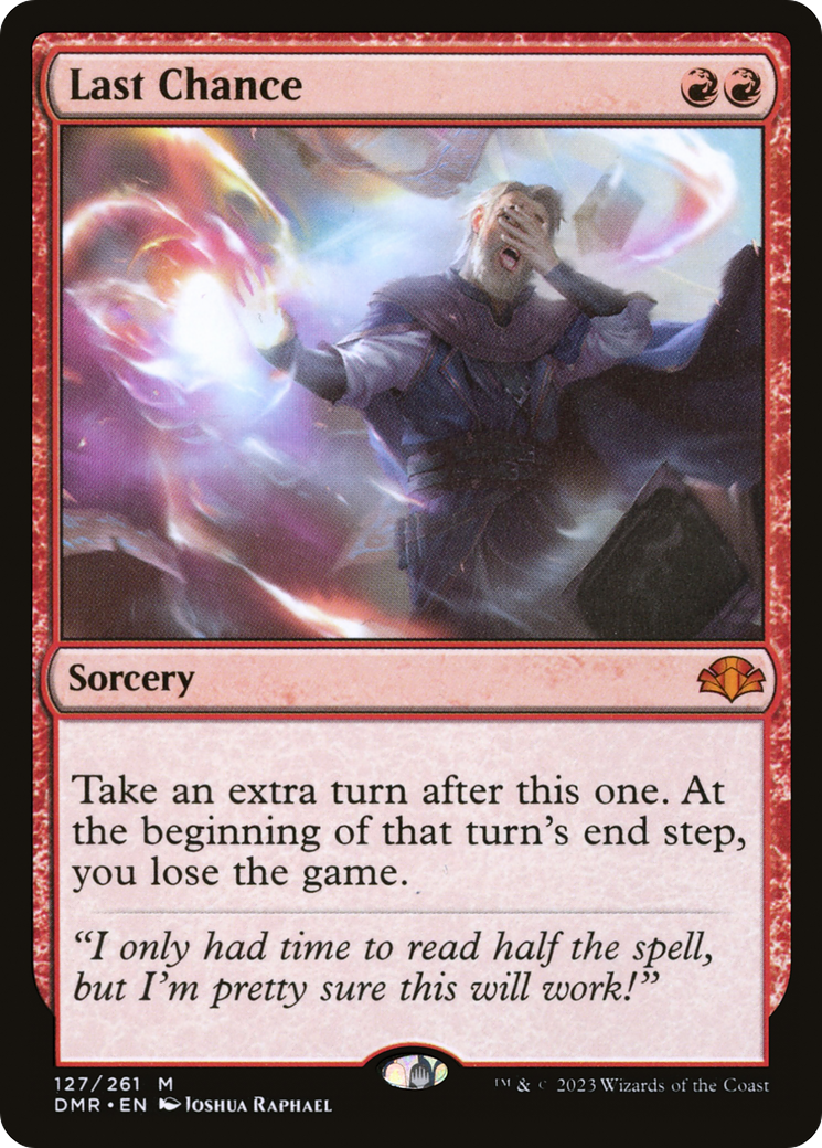 Last Chance (DMR-127) [Dominaria Remastered]