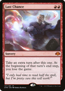 Last Chance (DMR-127) [Dominaria Remastered] Foil