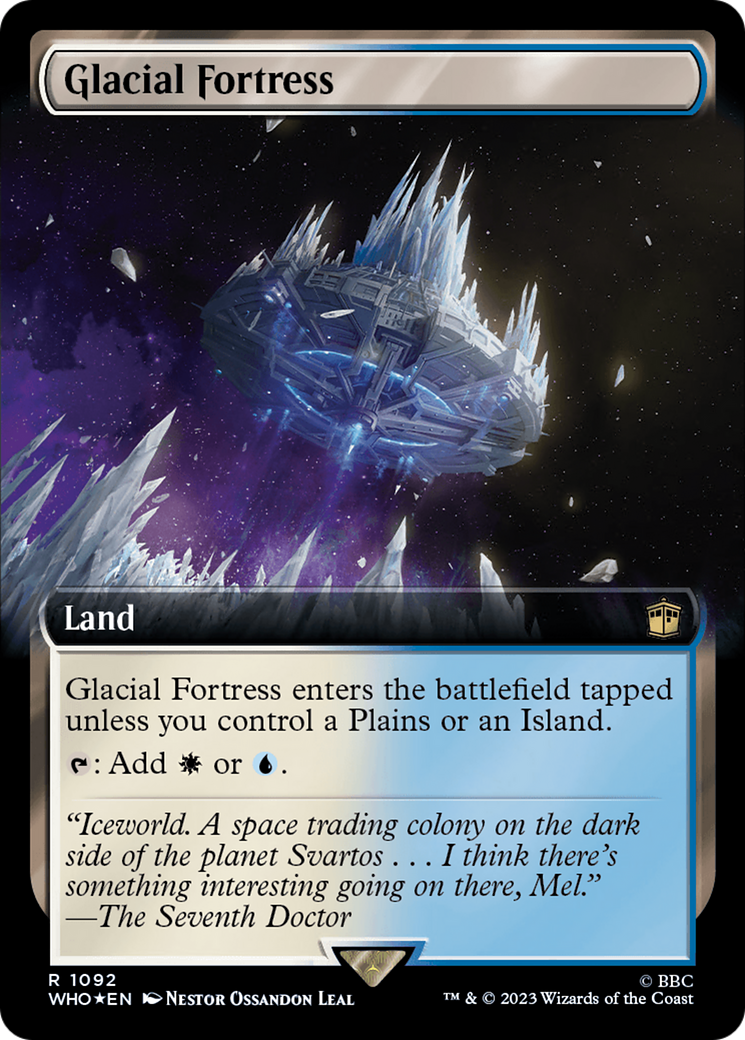 Glacial Fortress (WHO-1092) [Doctor Who]: (Extended Art) Foil