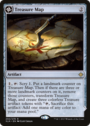 Treasure Map // Treasure Cove (XLN-250) [Ixalan]: (compasslanddfc) Foil