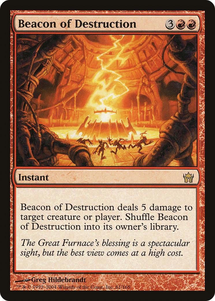 Beacon of Destruction (5DN-061) [Fifth Dawn]