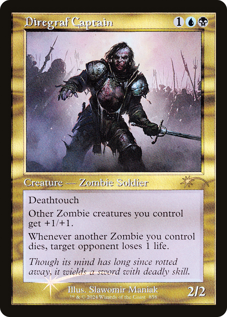Diregraf Captain (SLD-858) [Secret Lair Drop] Foil