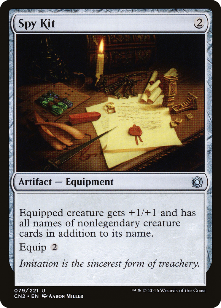 Spy Kit (CN2-079) [Conspiracy: Take the Crown]