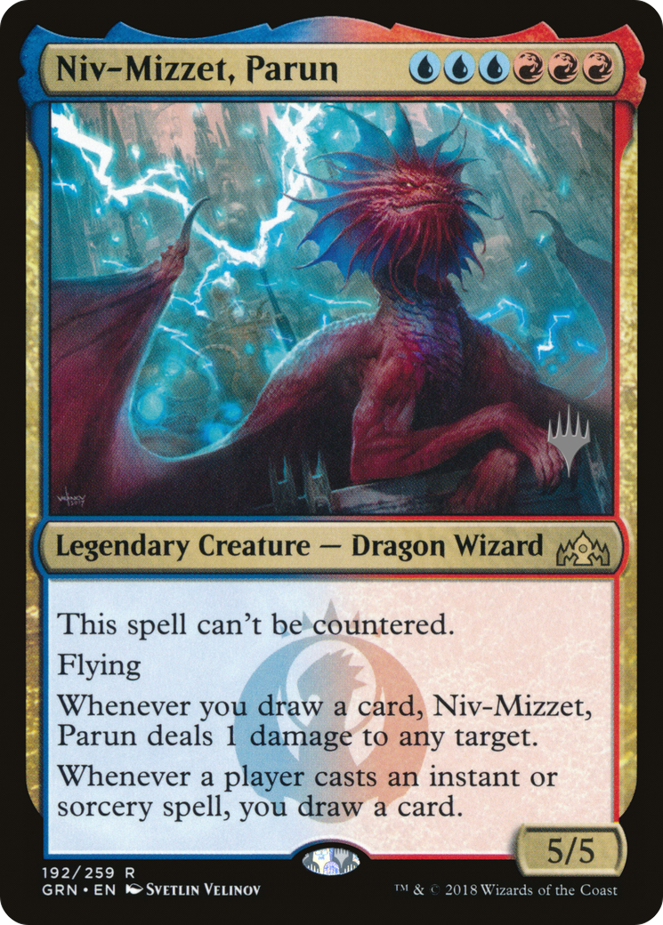 Niv-Mizzet, Parun (PPM20-192P) [Promo Pack: Guilds of Ravnica Promos]