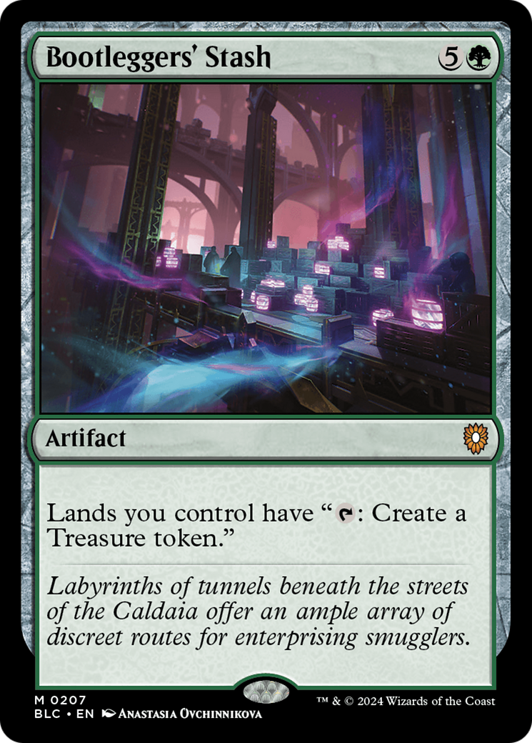 Bootleggers' Stash (BLC-207) [Bloomburrow Commander]