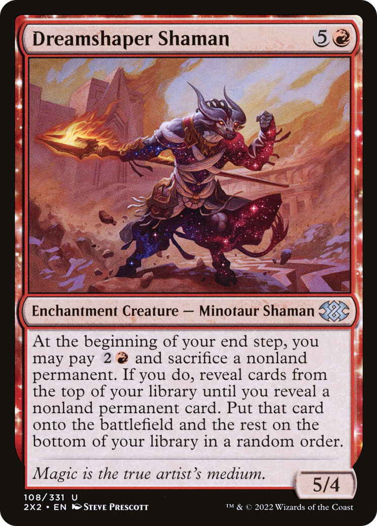 Dreamshaper Shaman (2X2-108) [Double Masters 2022]