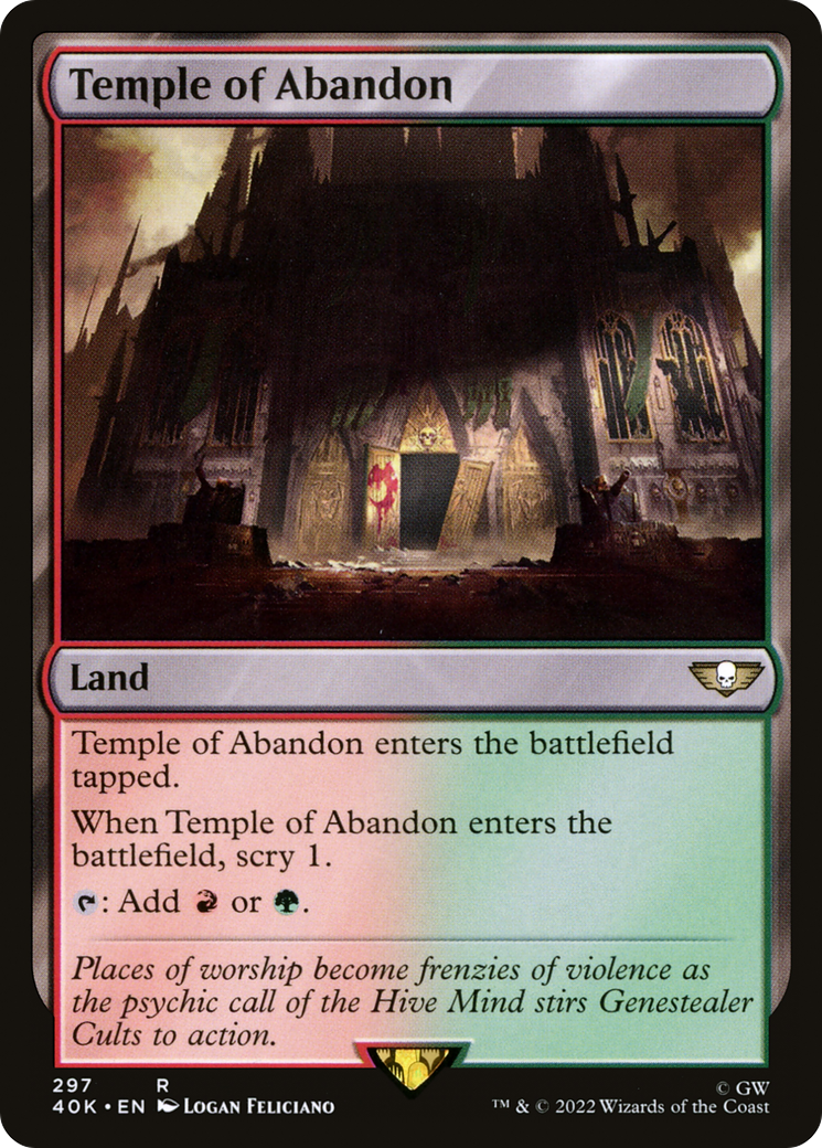 Temple of Abandon (40K-297) [Warhammer 40,000 Commander]