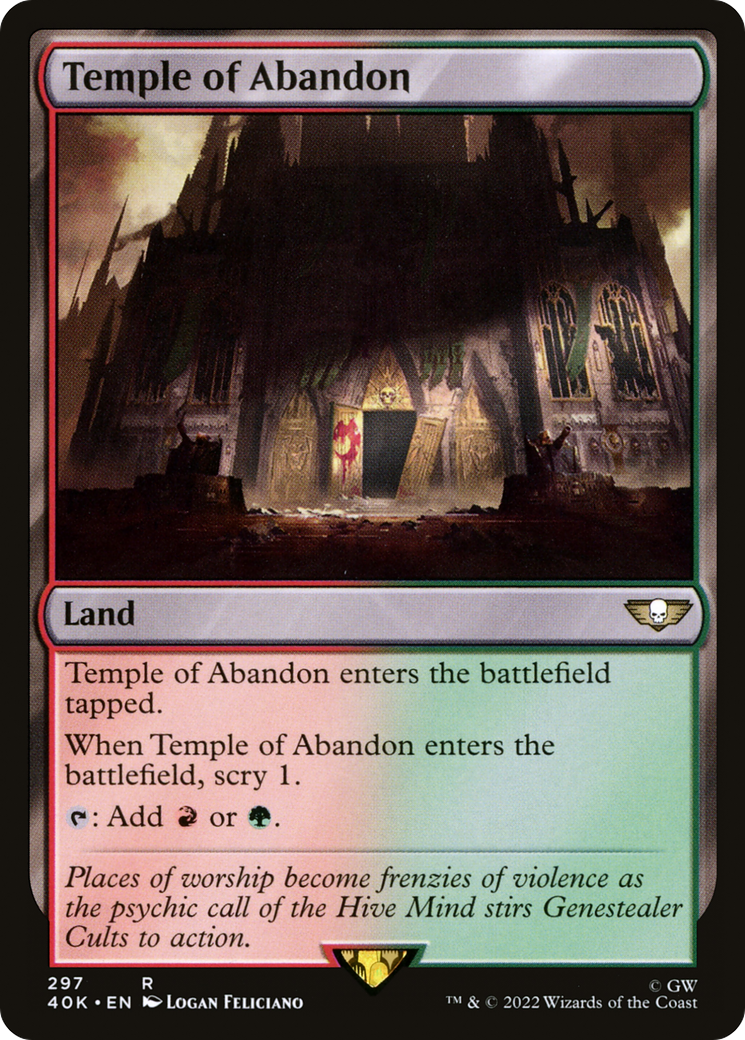 Temple of Abandon (40K-297) [Warhammer 40,000 Commander]