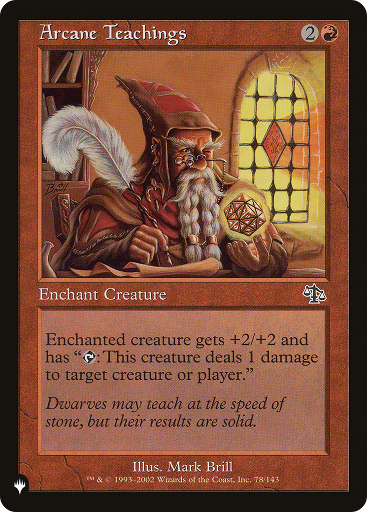 Arcane Teachings (LIST-JUD-78) [The List]