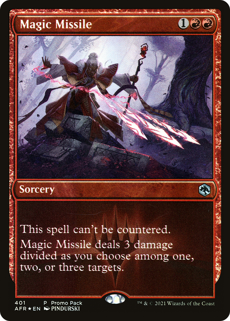 Magic Missile (PPAFR-401) [Promo Pack: Adventures in the Forgotten Realms]