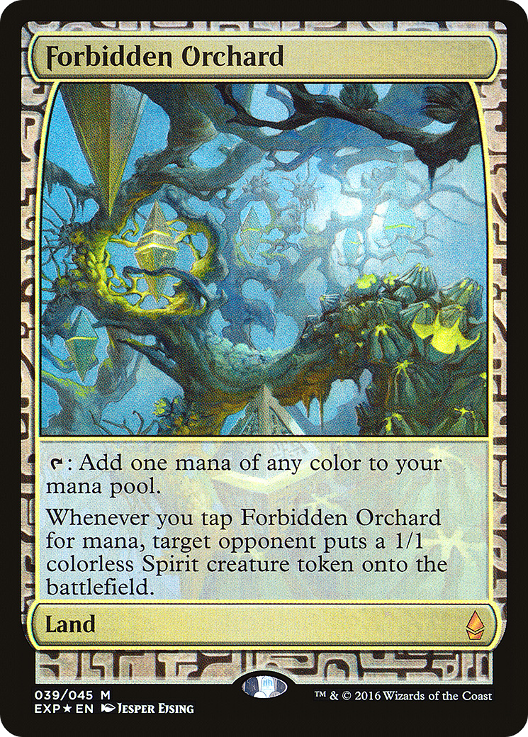 Forbidden Orchard (EXP-039) [Zendikar Expeditions] Foil