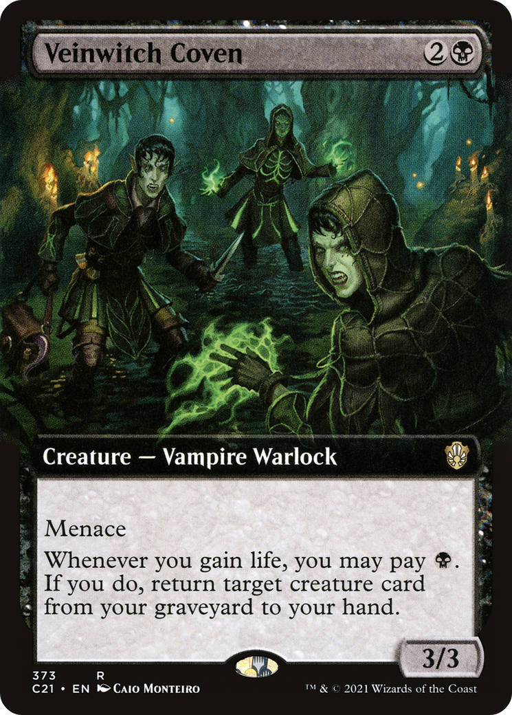 Veinwitch Coven (C21-373) [Commander 2021]: (Extended Art)
