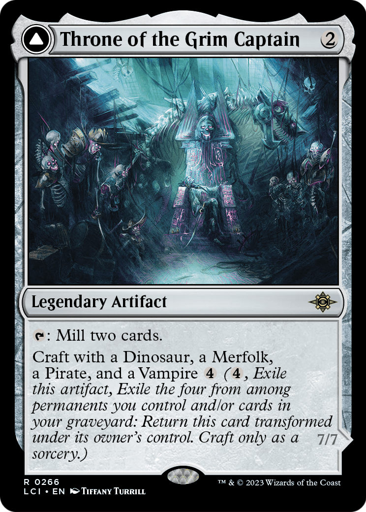 Throne of the Grim Captain (LCI-266) [The Lost Caverns of Ixalan] Foil
