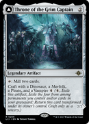Throne of the Grim Captain // The Grim Captain (LCI-266) [The Lost Caverns of Ixalan]