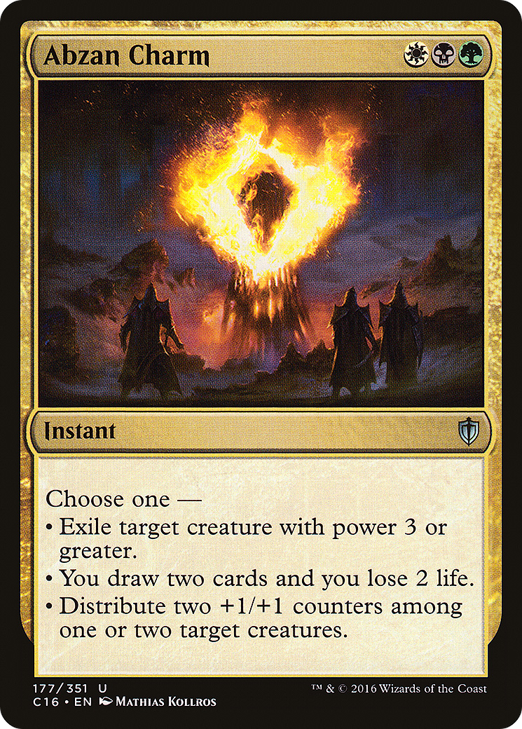 Abzan Charm (C16-177) [Commander 2016]