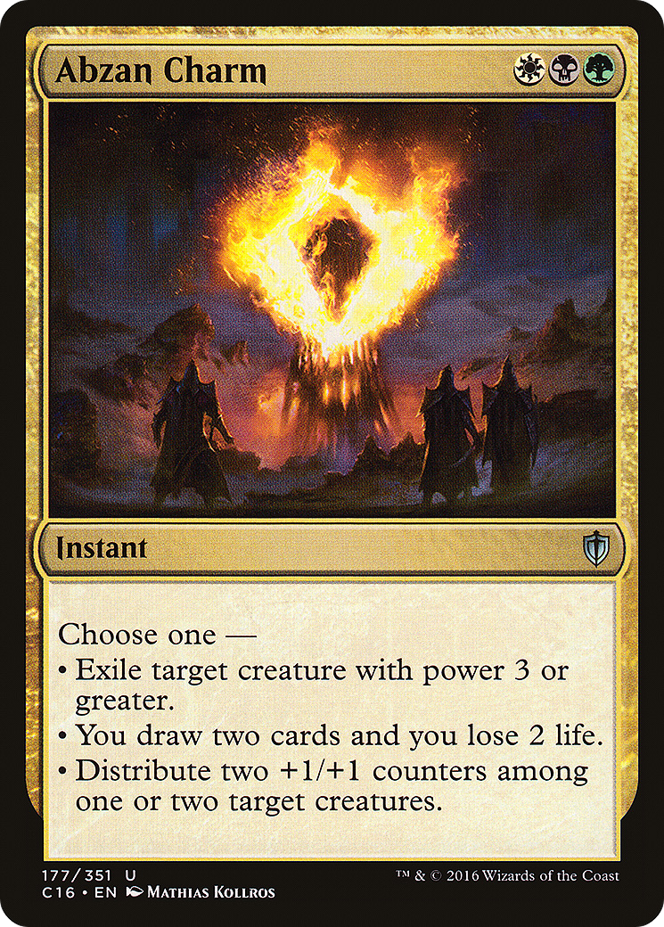 Abzan Charm (C16-177) [Commander 2016]