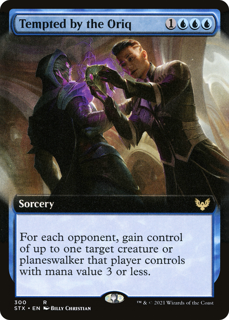 Tempted by the Oriq (Extended Art) (STX-300) [Strixhaven: School of Mages]
