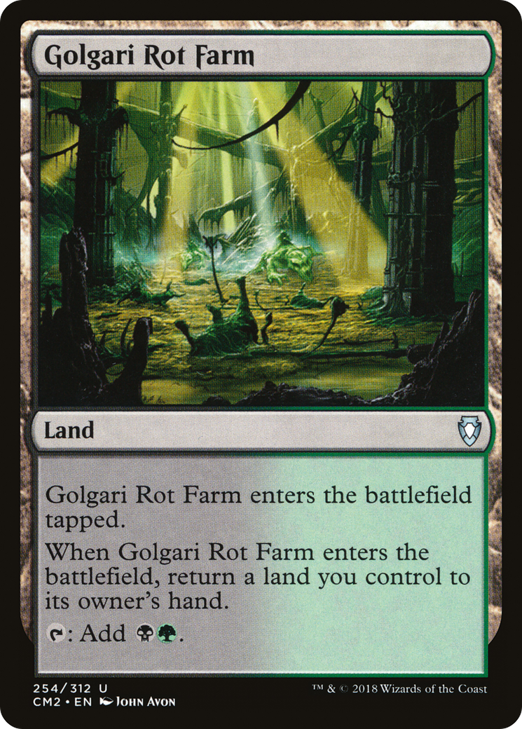 Golgari Rot Farm (CM2-254) [Commander Anthology Volume II]