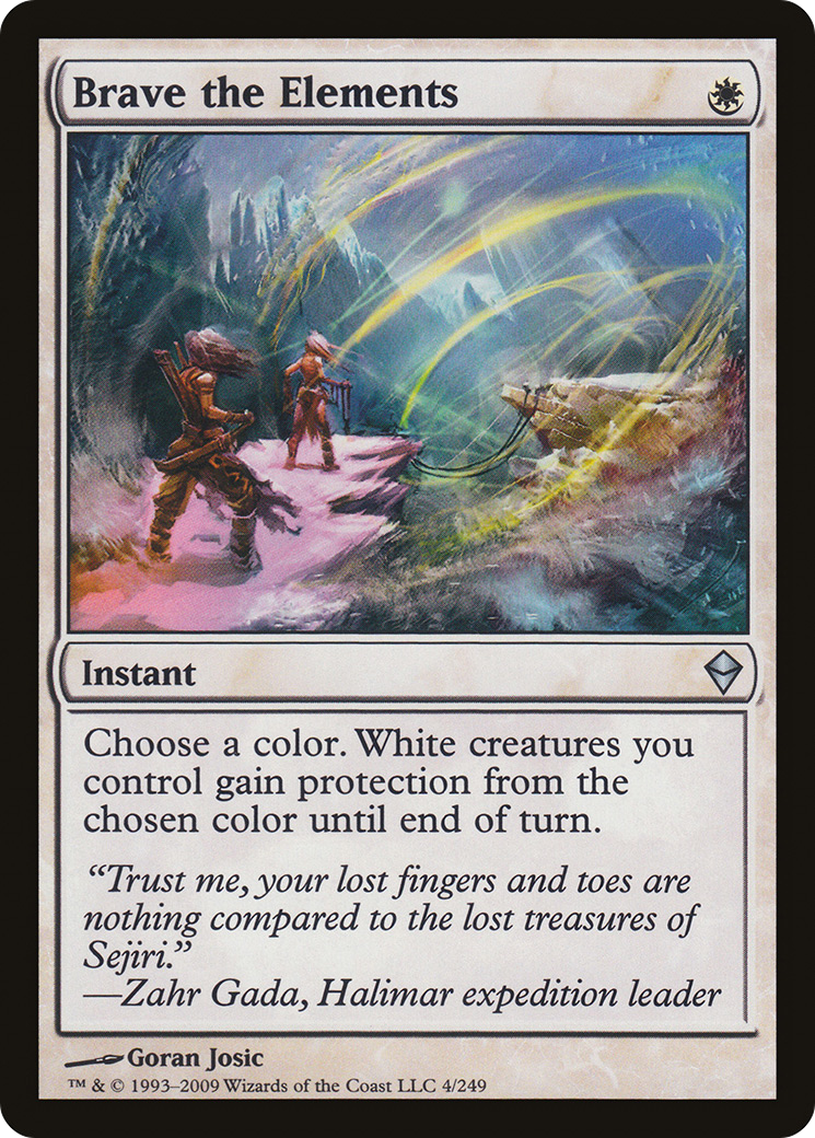Brave the Elements (ZEN-004) [Zendikar]