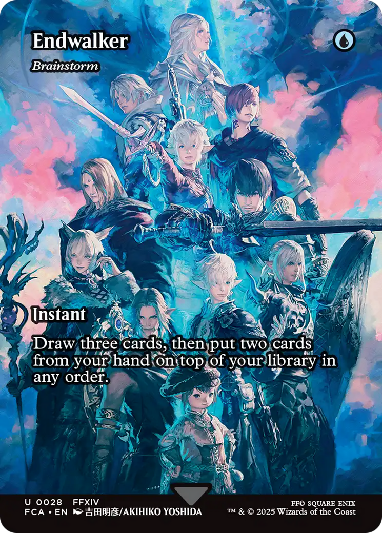 Endwalker - Brainstorm (Showcase) (FCA-028) [FINAL FANTASY: Through the Ages] / Endwalker (Borderless) Foil
