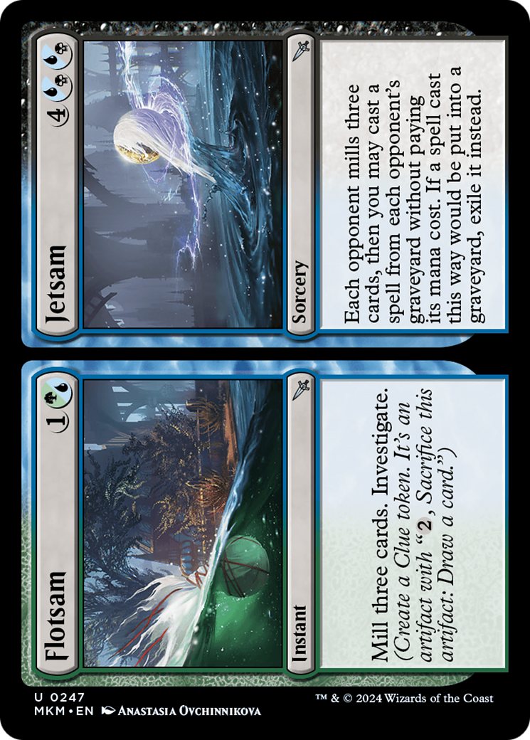 Flotsam // Jetsam (MKM-247) [Murders at Karlov Manor] Foil