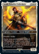 Rashel, Fist of Torm (SLD-1237) [Secret Lair Drop] / Xenk, Paladin Unbroken