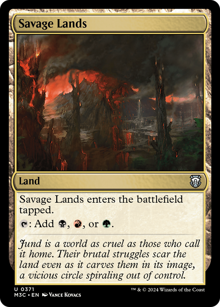 Savage Lands (M3C-371) [Modern Horizons 3 Commander]