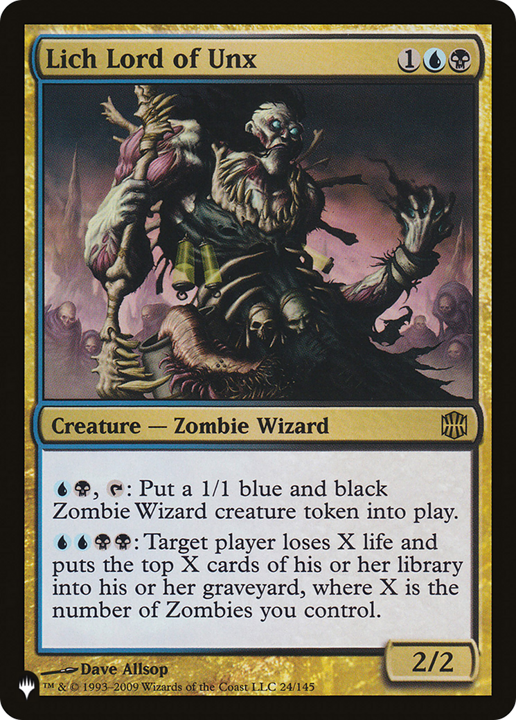 Lich Lord of Unx (LIST-ARB-24) [The List]
