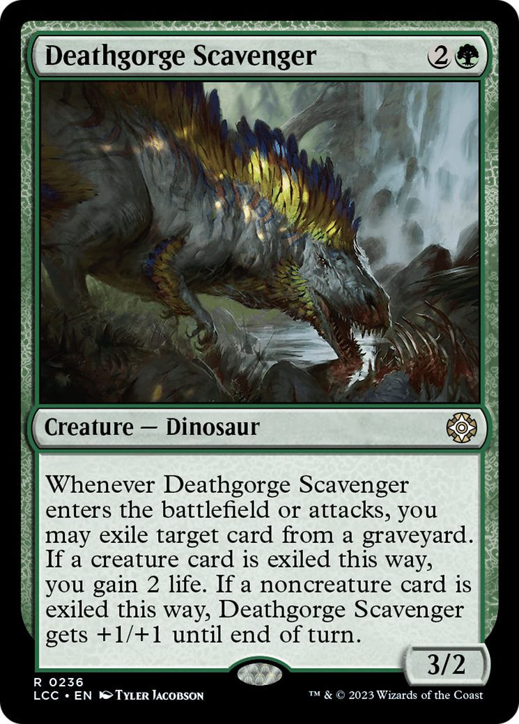 Deathgorge Scavenger (LCC-236) [The Lost Caverns of Ixalan Commander]