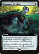 Sorcerous Spyglass (Extended Art) (ELD-384) [Throne of Eldraine]