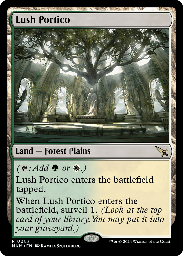 Lush Portico (MKM-263) [Murders at Karlov Manor] Foil